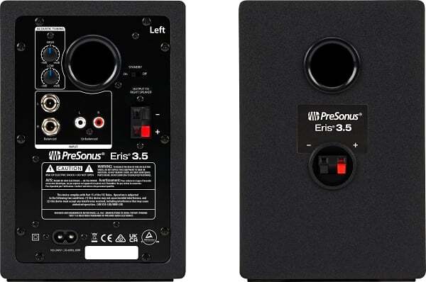 3.5-INCH MEDIA REFERENCE MONITORS, 80 HZ - 20KHZ FREQUENCY RESPONSE (PRICED AND SOLD AS PAIR ONLY)